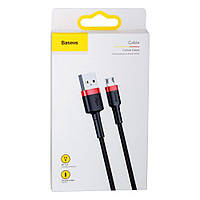 Кабель USB Baseus USB to Micro 1.5A 2m CAMKLF-C Цвет Красно-Чорний, 91