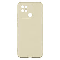 Чехол Full Case TPU+Silicone Touch No Logo для Xiaomi Redmi 10C 4G Цвет 11, Ivory
