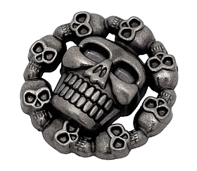 Прикраса КОНЧО 28мм СК-137 колір старе срібло