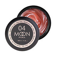 Полигель Moon Full Poly Gel №04, 30 мл