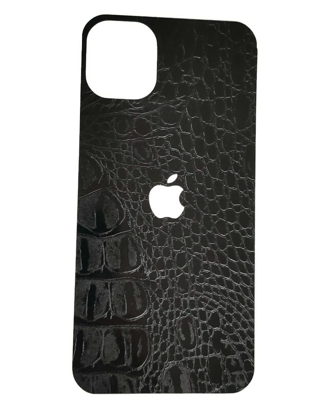 Захисна плівка-наклейка на кришку телефона для Apple iPhone 14 Pro (6.1") Crocodile black