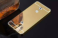 Дзеркальний чехол для телефону Huawei Honor 6c на хуавей хонор 6с металевий чохол на хуавей дзеркало