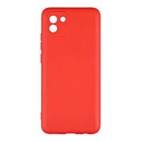 Чехол для Samsung A03 4G Full Case TPU plus Silicone Touch No Logo Цвет 14 Red