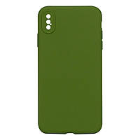 Чехол для iPhone Xs Max Full Frame Camera Protective No Logo Цвет 45 Army green