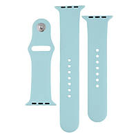 Ремешок для Apple Watch Band Silicone Two-Piece 42/44/45/49 mm Цвет 59, Marine green