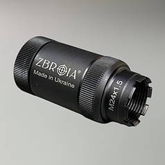 Полум'ягасник ZBROIA для АК 5.45, різьба – М24×1.5, полум'ягасник АК-74 (Z8.5.16.001)