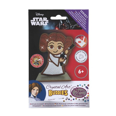 Набір для творчості Crystal Art Принцеса Лея CAFGR-SWS003, фото 1