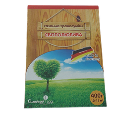 Газонна травосуміш Світлолюбива 400г
