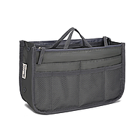 Органайзер для сумки Bag in Bag 28х17x10 см. Серый цвет