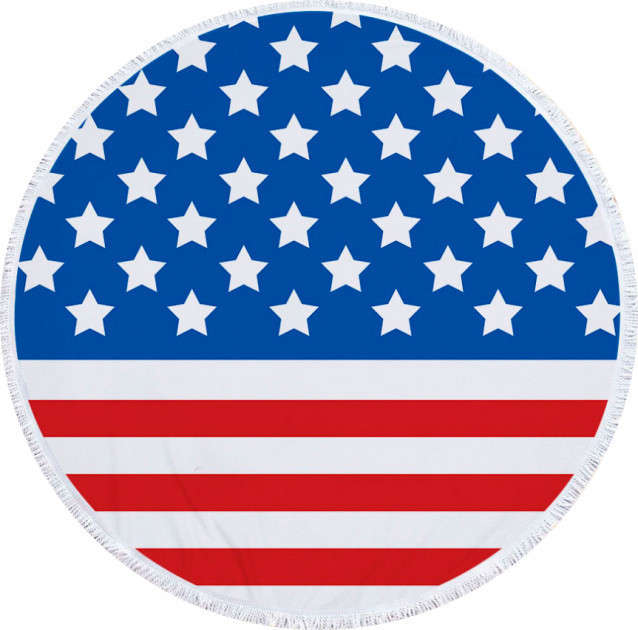 Пляжний килимок з мікрофібри Прапор Америки
