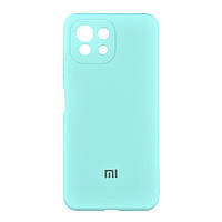 Чехол для Xiaomi 11 Lite Full Case HQ with frame Цвет 21 Sea blue