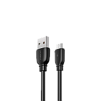 Кабель Remax RC-138m USB to MicroUSB 1m черный