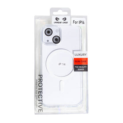 Чохол Magsafe Classic для Apple iPhone 14 Transparent, фото 3