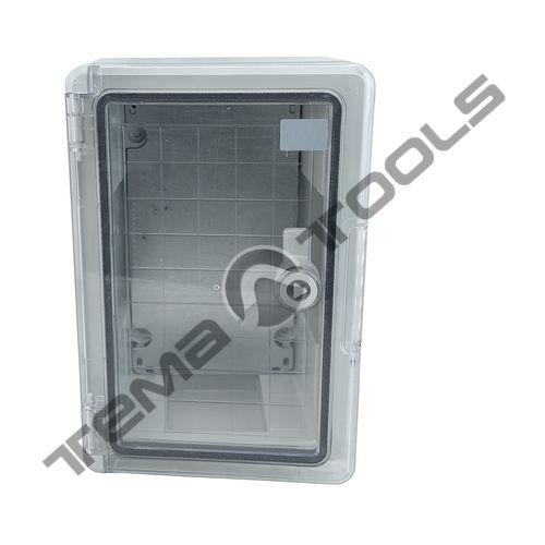 Щиток пластиковий електричний ЩМПп-300х200х130 мм ABS IP65 прозорі двері