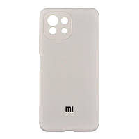 Чехол для Xiaomi 11 Lite Full Case HQ with frame Цвет 09 White