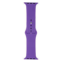Ремешок для Apple Watch Band Silicone One-Piece Size-S 42/44/45/49 mm Цвет 39, Elegant purple