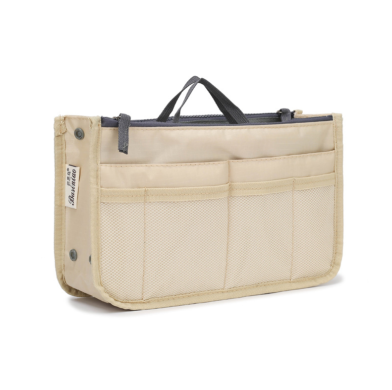 Органайзер для сумки Bag in Bag 28х17x10 см. Бежевий, фото 1