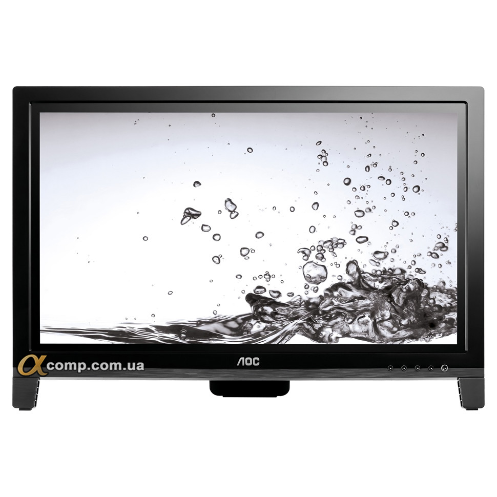 Монітор 19.5" AOC E2060VWT (TN • LED • 16:9 • VGA • DVI) БВ
