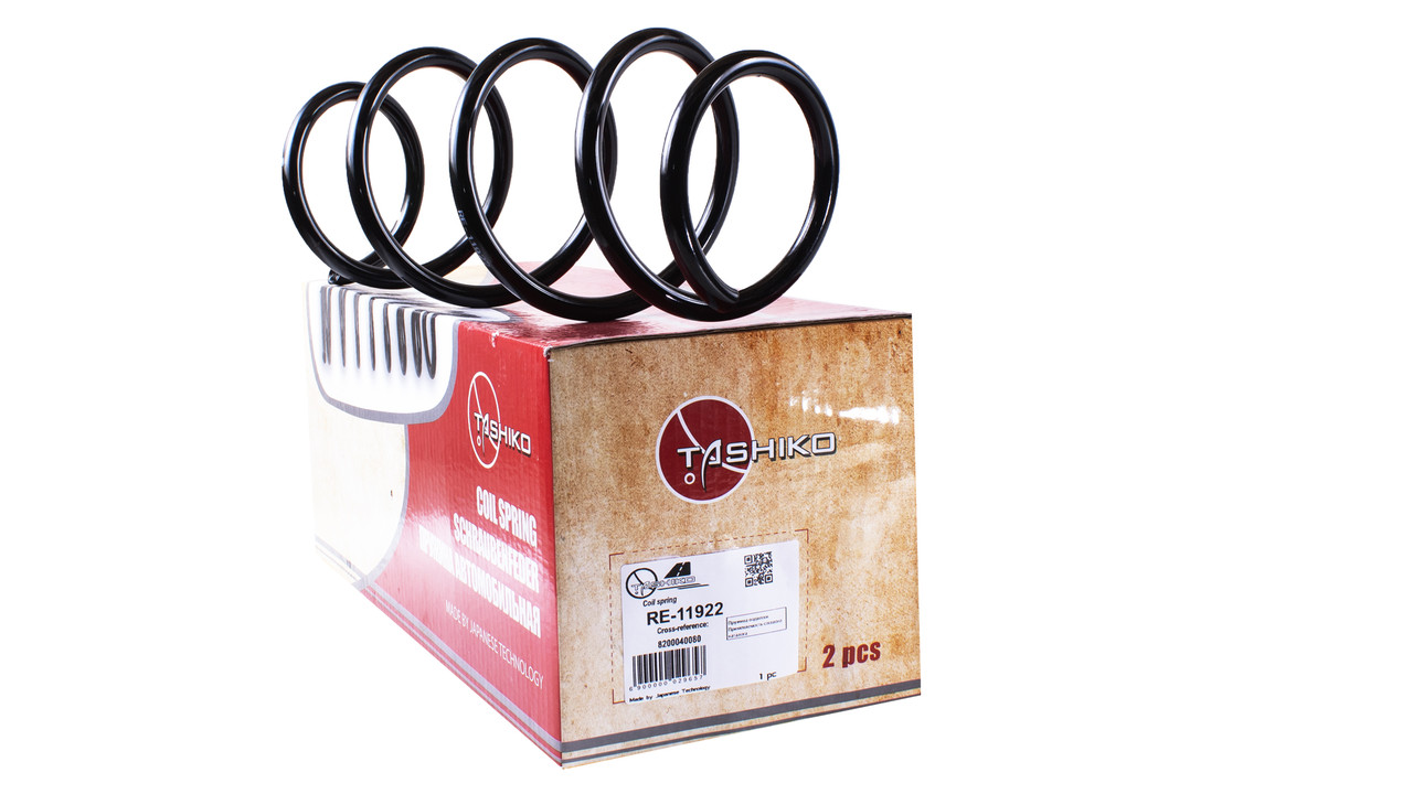 Пружина Tashiko передня Renault Megane II 2003-- 8200040080