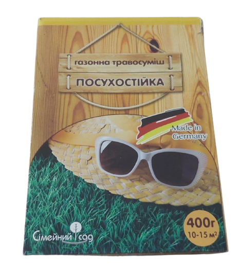Газонна травосуміш Посухостійка 400г