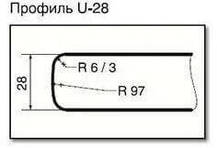 Стільниця Мармур Карара м.п. глянець h-28мм "U" Світ Меблів, фото 5