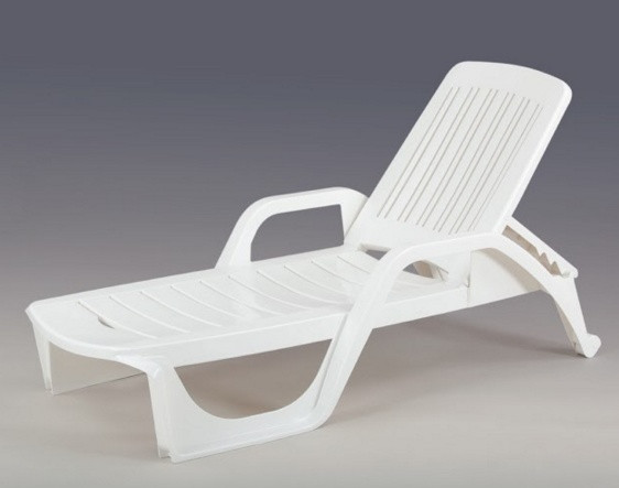 Лежак ZANZIBAR белый