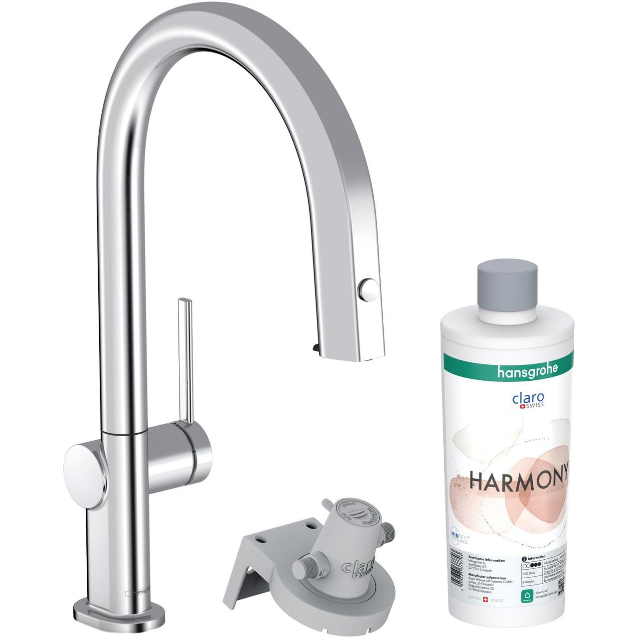 Змішувач для кухні на дві води HANSGROHE Aqittura M91 хром латунь 148562 76801000, фото 1