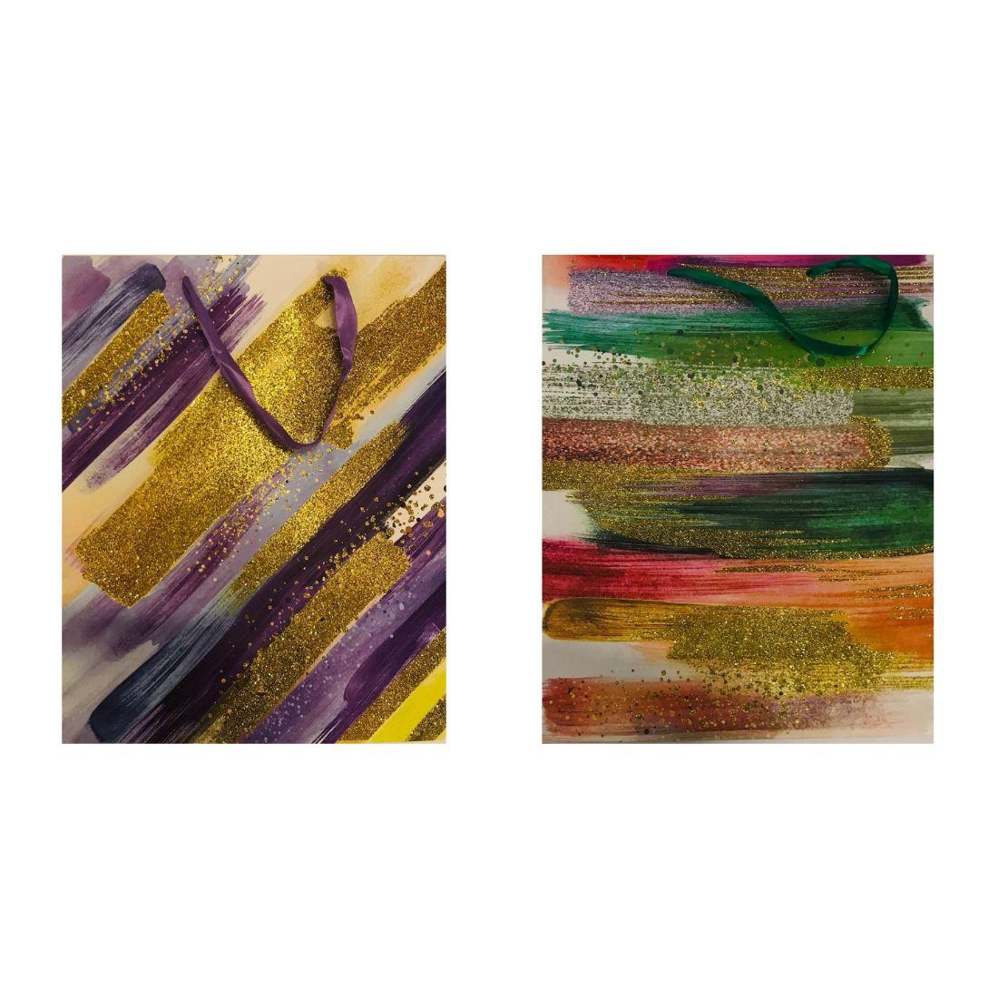 1910 L-02 Пакет подарунковий 32х10х26 см, 2 кольори, фото 1