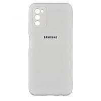 Чехол для Samsung A03s Full Case HQ with frame 164mm Цвет 09 White