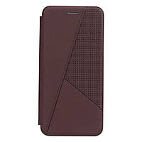 Чехол-книжка кожа Twist для Samsung Galaxy A03s Цвет 10, Brown