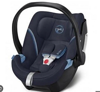 Автокресло Cybex Aton Silver blue moon ОРИГИНАЛ original НА ПОДАРОК