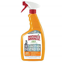 Спрей-устранитель Nature's Miracle Set-In Stain Destroyer. Oxy Formula для удаления пятен и запахов от кошек,