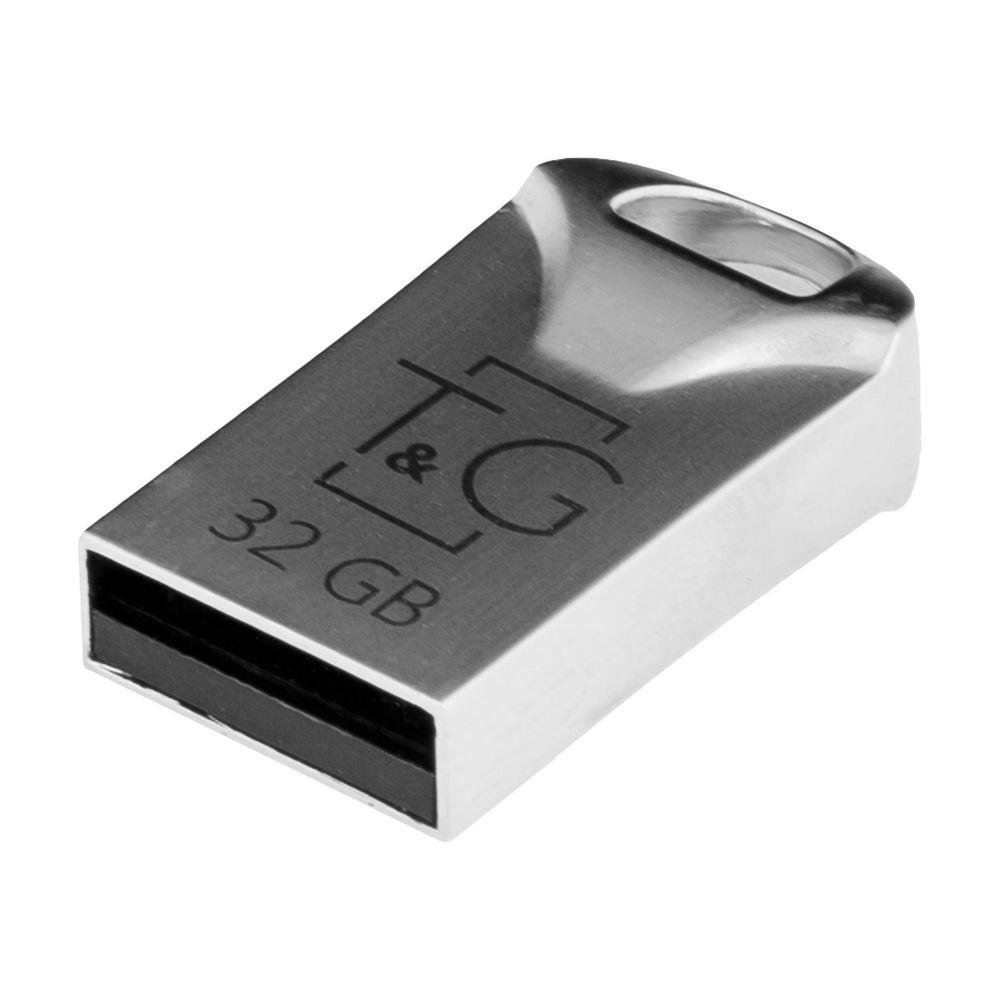 Накопитель USB Flash Drive T&G 32gb Metal 106 Цвет Стальной - фото 2 - id-p1886215857