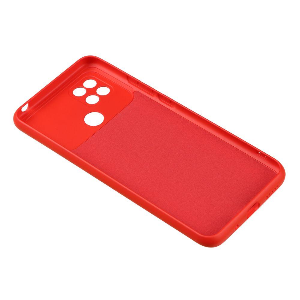 Чехол для Xiaomi POCO C40 4G Full Case TPU plus Silicone Touch No Logo Цвет 14 Red - фото 4 - id-p1886202412