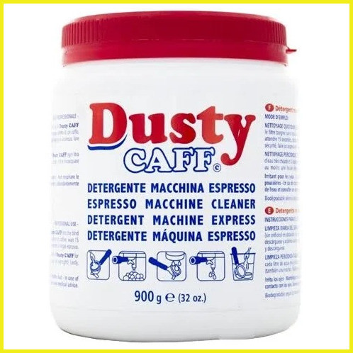 Порошок для чистки групп Dusty Caff 900 грамм от кофейных масел - фото 2 - id-p1057644469