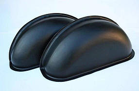 Пластикові накладки на колісні арки в Mercedes-Benz Vito 639 Viano (Мерседес-Бенц Віто 639, Віано), колір сірий, чорний