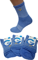 Носки мужские спортивные классические (синие)