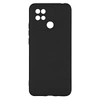 Чехол для Xiaomi Redmi 10C 4G Full Case TPU plus Silicone Touch No Logo Цвет 18 Black