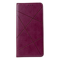 Чехол-книжка Business Leather для Samsung Galaxy A73 (EURO) Цвет Бордо