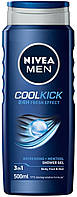 Гель для душу NIVEA Cool Kick 250мл (Мужской)