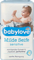 Дитяче мило, м'яке (Чутливе) (100 г) [babylove Seifenstück mild sensitive]