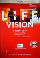 Англійська мова. Life Vision Pre Intermediate Student Book with e-Book