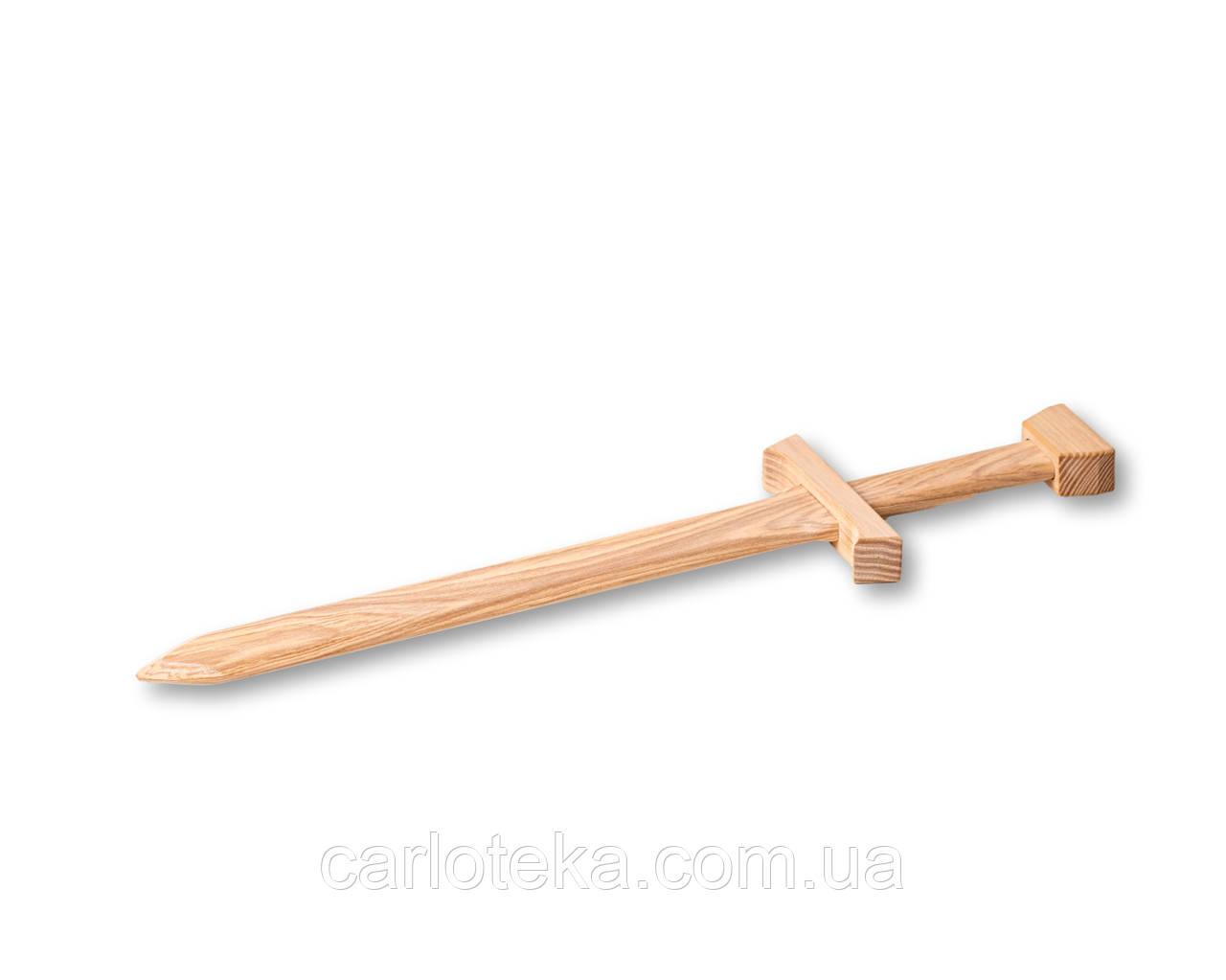 Деревянный рыцарский детский меч 45 см - фото 3 - id-p1735051007