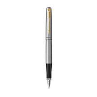 Перова ручка Parker Jotter (нержавіюча сталь з поліруванням, перо М, колір корпусу металік) 16 012