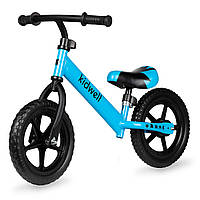 Детский транспорт для малышей без педалей девочек мальчика Велобег велосипед Kidwell REBEL Blue