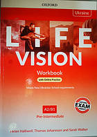 Англійська мова. Life Vision Pre-Intermediate Workbook with Online Practice