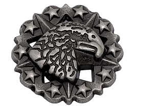 Прикраса КОНЧО 24мм СК-160 колір старе срібло