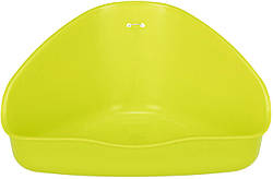 Туалет Trixie для гризунів кутовий пластиковий 16*7*12см smart