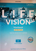 Англійська мова. Life Vision Intermediate Workbook with Online Practice