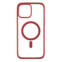 Чехол для iPhone 13 Pro Max Color MagSafe Цвет 01 Red